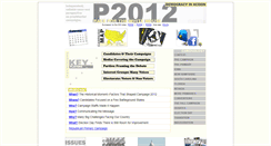Desktop Screenshot of p2012.org